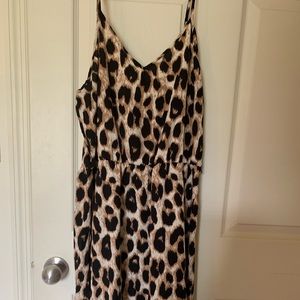 Shein cheetah dress